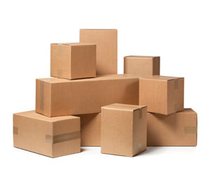 Single Wall Boxes 127mm x 127mm x 127mm - 25x per Pack