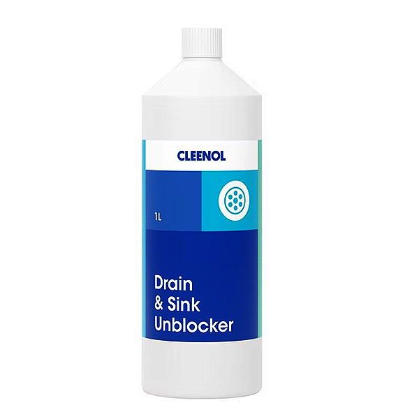 Cleenol Drain & Sink Unblocker - 1 Litre Bottle