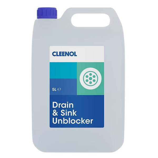 Cleenol Drain & Sink Unblocker - 5 Litre Drum