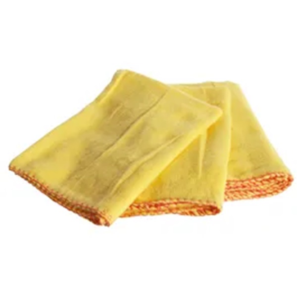 Standard Clean Yellow Dusters - 500mm x 400mm 10x Per Pack