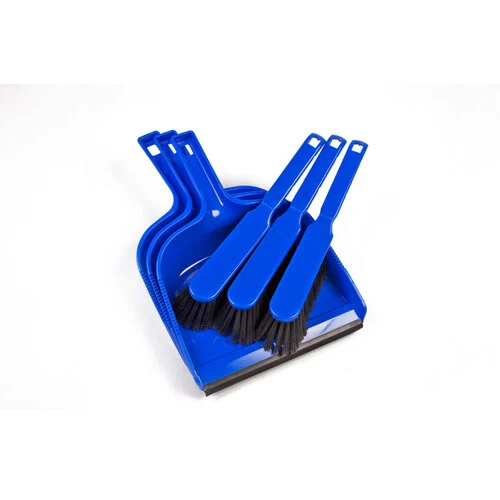 Dustpan and Soft Brush Set Blue - 1 Per pack