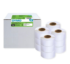 Dymo LabelWriter Standard Address Label 28mmx89mm - Pack of 12