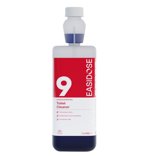 Easidose No. 9 Toilet Cleaner - 1x Litre Concentrate