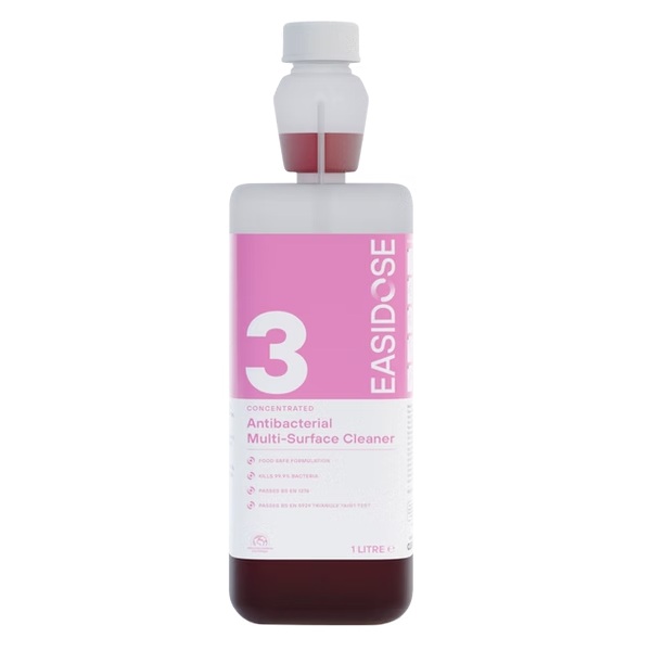 Easidose No. 3 Antibacterial Multi-Surface Cleaner - 1x Litre Concentrate