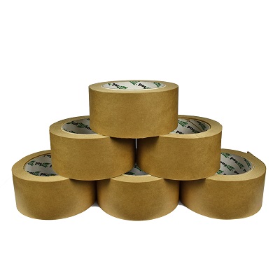 Eco Paper Kraft Tape - 50mm x 50metres - 6x Rolls Per Pack