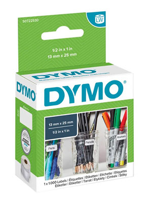 Dymo11353 LabelWriter 13mm x 25mm - Multi-Purpose Labels - S0722530