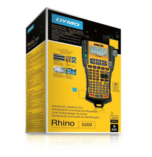 Dymo LabelPrinter 2122966 Rhino 6000  Yellow - 1 Per Pack