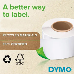 Dymo LabelWriter Large Address Labels 36mmx89mm - Pack of 12