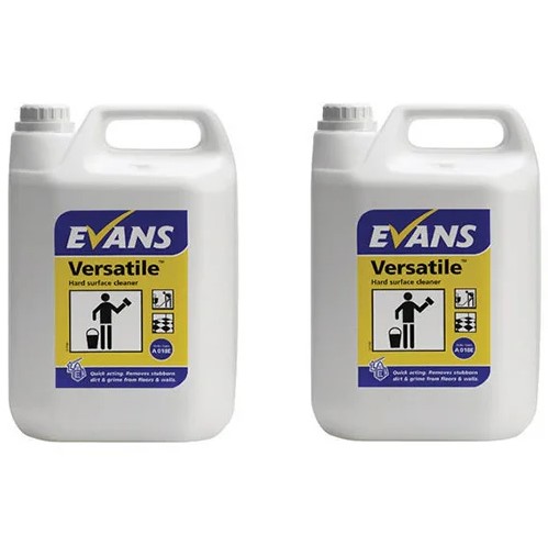 Evans Versatile A018 - Hard Surface Cleaner - 5 Litre - 1x Per Pack