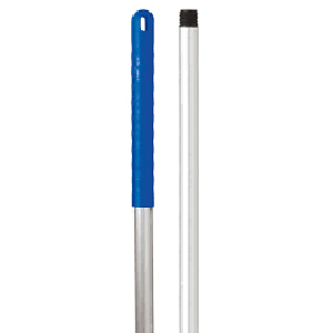Excel/RHP Mop Handle Aluminium Blue - 1.2 Metre - Blue Grip