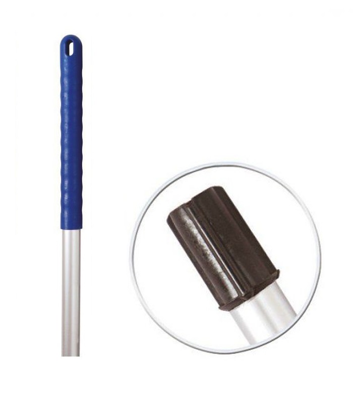 Excel Mop Handle Aluminum Blue - 1.4 Metre - Blue Grip