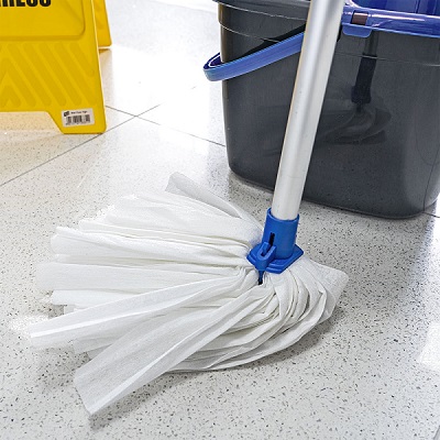 RHP Excel Mop Head - White 175gsm - 1x Per Pack