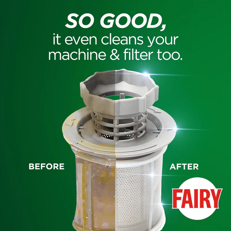 Fairy Platinum Plus All in One dishwasher tablets 34's - 1x Per Pack 
