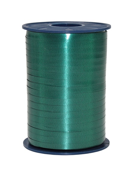 Curling Ribbon Fir Green Glossy - 5mm x 500m  - 1x Roll Per Pack