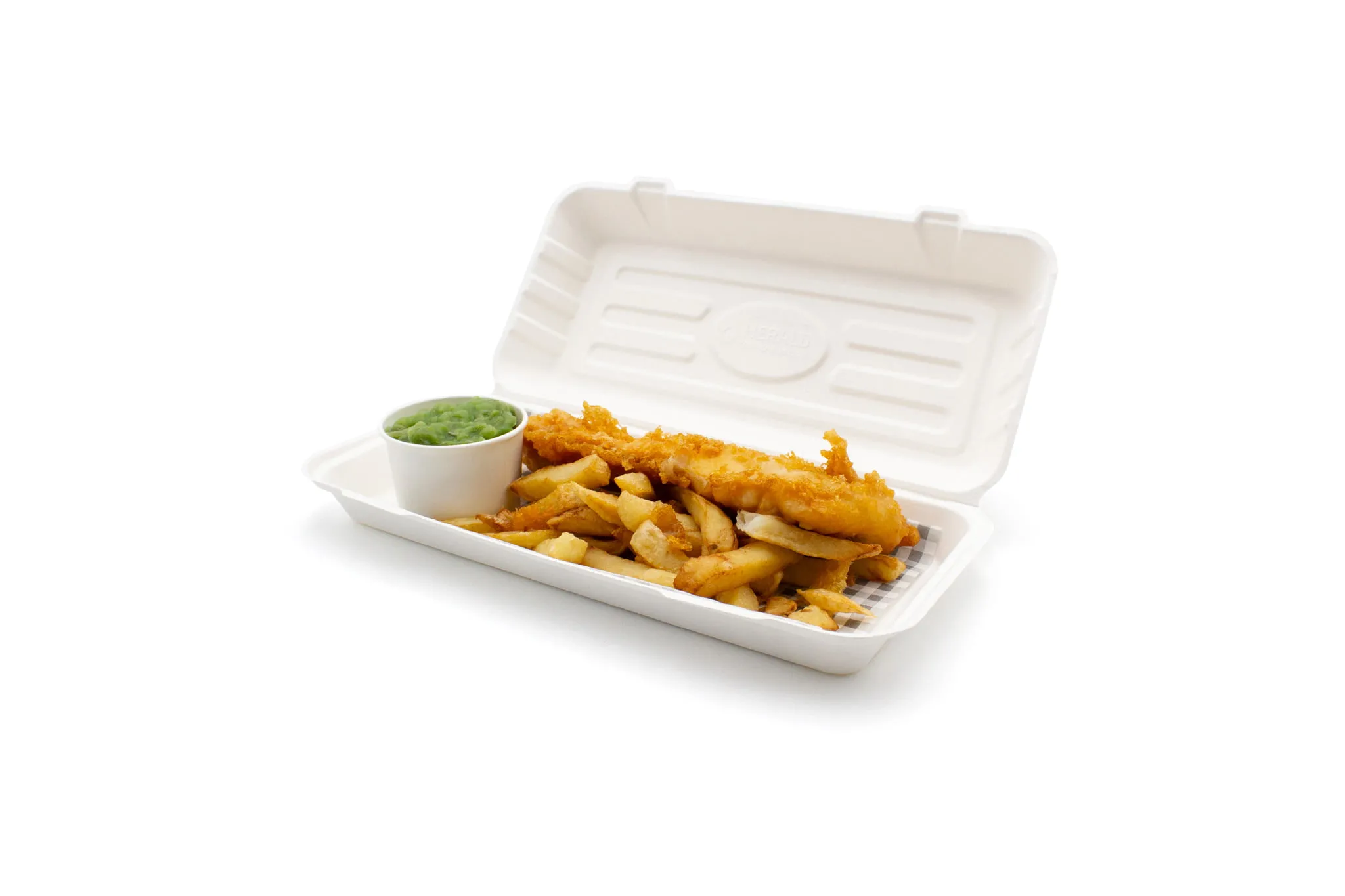 Bagasse Fish N Chip Box 13