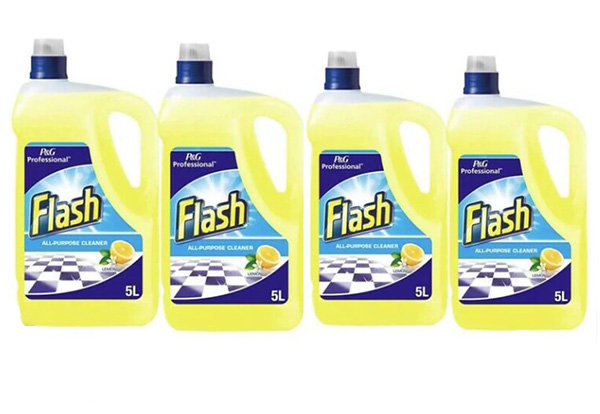 Flash Multi-Surface & Floor Cleaner 5 Litre Lemon - 1x Per Pack