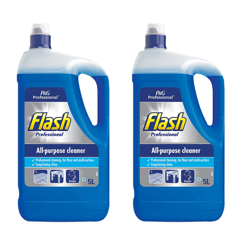 Flash Multi-Surface & Floor Cleaner 5 Litre Ocean - 1x Per Pack