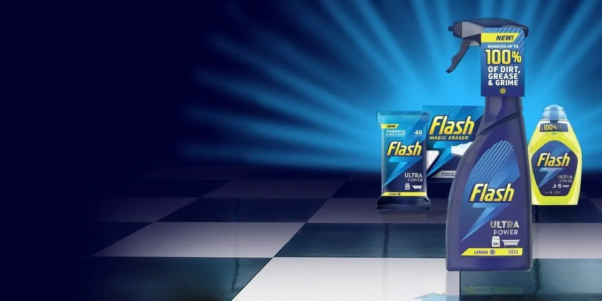 Flash Multi-Surface & Floor Cleaner 5 Litre Ocean - 1x Per Pack