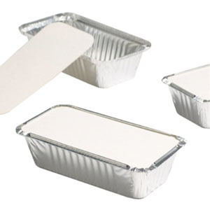 Foil Containers with Lids - No. 6A Size 4