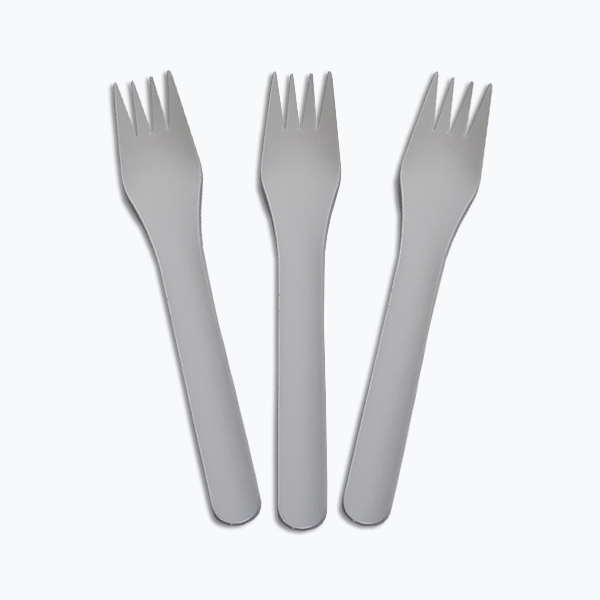 Eco White Paper Forks - 100x Per Pack