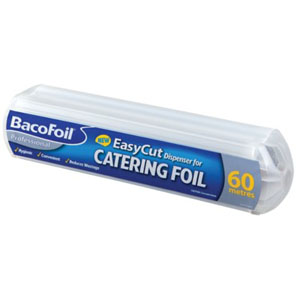 Baco EasyCut Foil 30cm x 60m with Dispenser - 1x Per Pack
