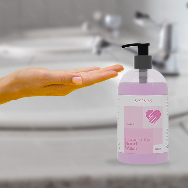 Senses Fragrance-Free Hand Wash - 500ml Bottle