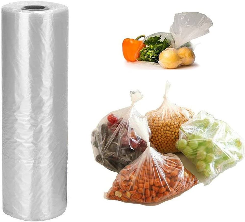 Fruit Bags on Rolls High Density - 225mm x 350mm x 450mm - 250x Per Roll