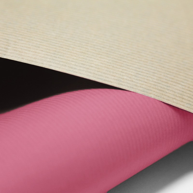 Fuchsia Pure Ribbed Kraft Rolls - 500mm x 100m 65gsm - 1x Roll Per Pack