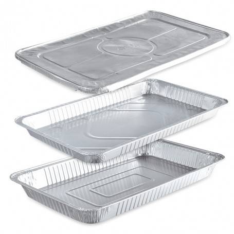 Foil Gastronome Deep Trays 525 x 325 x 79mm  - 50x Per Case