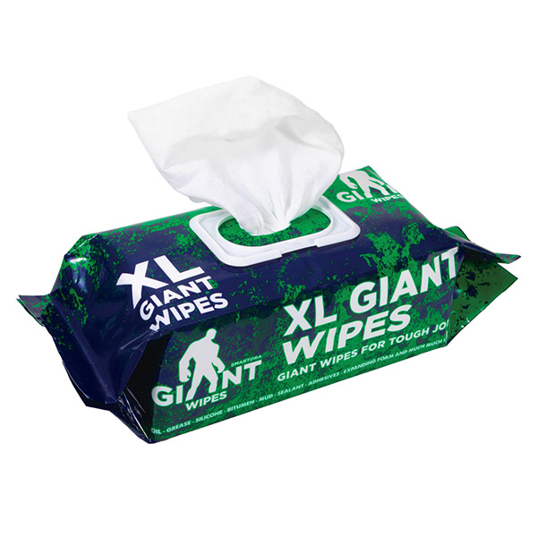 Smartora Giant XL Wipes - 380 x 250mm - 100x Sheets Per Pack Smartora Giant XL Wipes - 380 x 250mm - 100x Sheets Per Pack