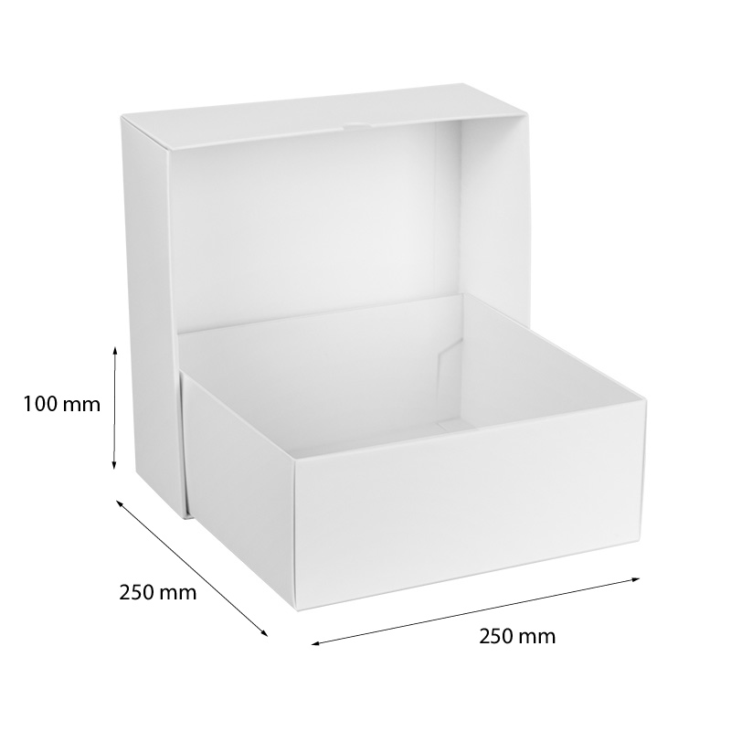 Luxury Gift Box White Gloss - 150x Per Pack