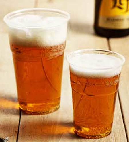 Half Pint Glass - Economy Range 250ml Disposable RPET - 50x Per Pack