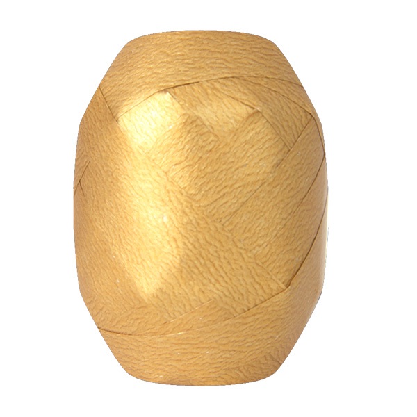 Curling Ribbon Gold Matt - 10mm x 10m  - 1x Roll Per Pack