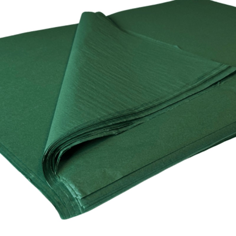 Tissue Paper Dark Green  - 500 x 750mm - 240x Per Pack