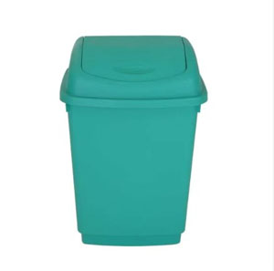 Flip Top Bins - 50 Litre Green - 1 Bin