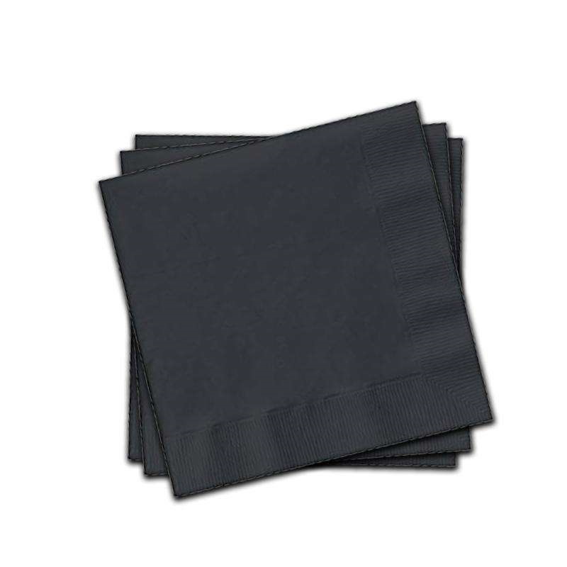 Dinner Napkins Grey - 2Ply 40x40cm 4x Fold - 100x Per Pack