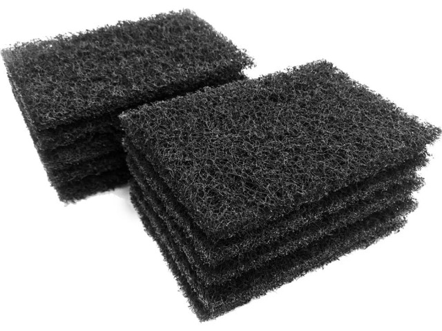 Griddle Cleaning Scourer Pads 140mm x 100mm - 10x Per Pack
