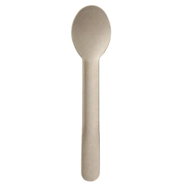 Heavy Duty Kraft Paper Spoons - 100x Per Pack