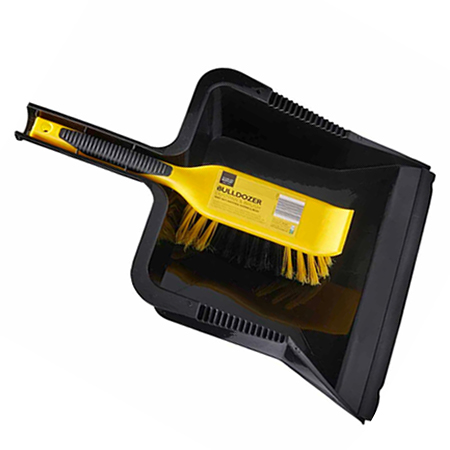 Heavy Duty Bulldozer Dustpan Set - 1x Per Pack