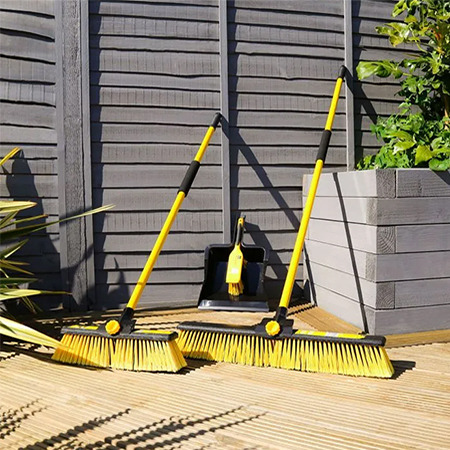Heavy Duty Bulldozer Dustpan Set - 1x Per Pack