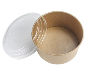 Salad Bowl Lids - PP Hot Use - 750ml - 50x Per Pack