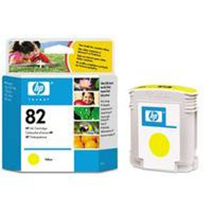 HP 82 Yellow Ink Cartridge 69ml