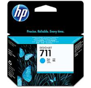 HP 711 Cyan Ink Cartridge 29ml - CZ130A