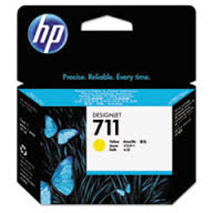 HP 711 Yellow Ink Cartridge 29ml - CZ132A