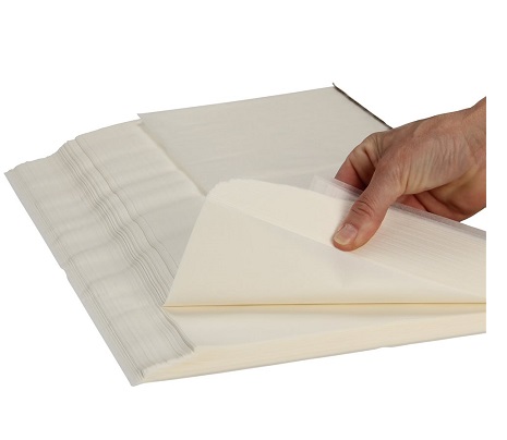 Pure GreaseProof Paper - Plain Sheets - 500mm x 700mm 32gsm - 500 Per Pack