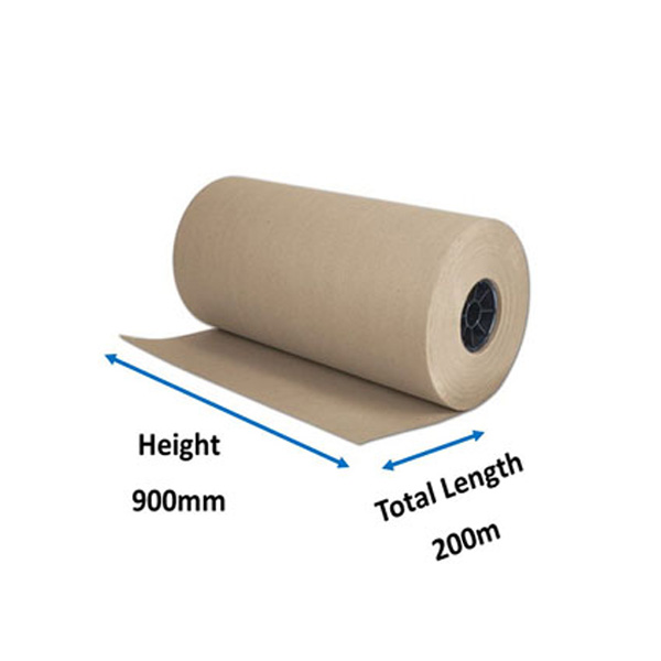 Imitation Kraft Rolls - 900mm x 200m 88gsm - 1x Roll Per Pack Imitation Kraft Rolls - 900mm x 200m 88gsm - 1x Roll Per Pack
