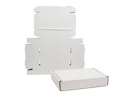 White Postal Boxes - 305mm x 240mm x 100mm - 50x Per Pack