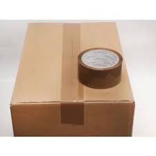 Masterline Grade B  Packaging Tape 48mm x 66m Buff - 6x Rolls Per Pack