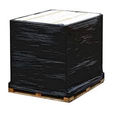 Pallet Wrap Black 400mm x 200m 17 Micron - Extended Core - 1x Roll Per Pack