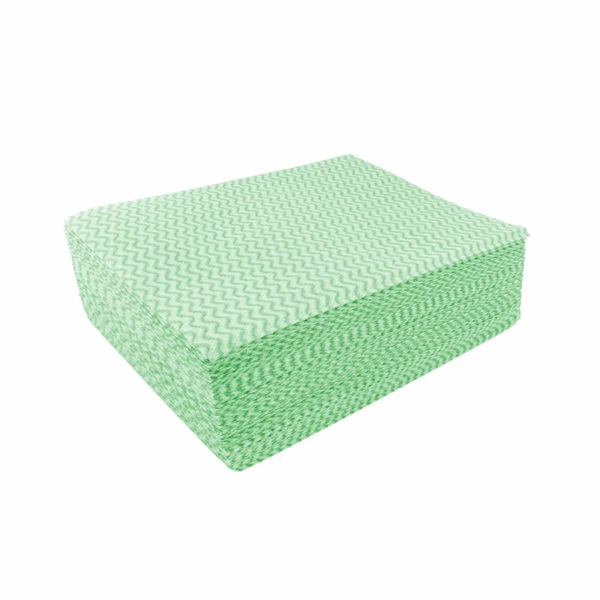 All Purpose Cloths 300mm x 380mm Green - 50x Per Pack